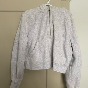 Lulu Lemon scuba hoodie.